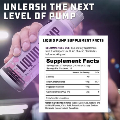 EVOQ  Liquid Pump Glycerol + Arginine Nitrates